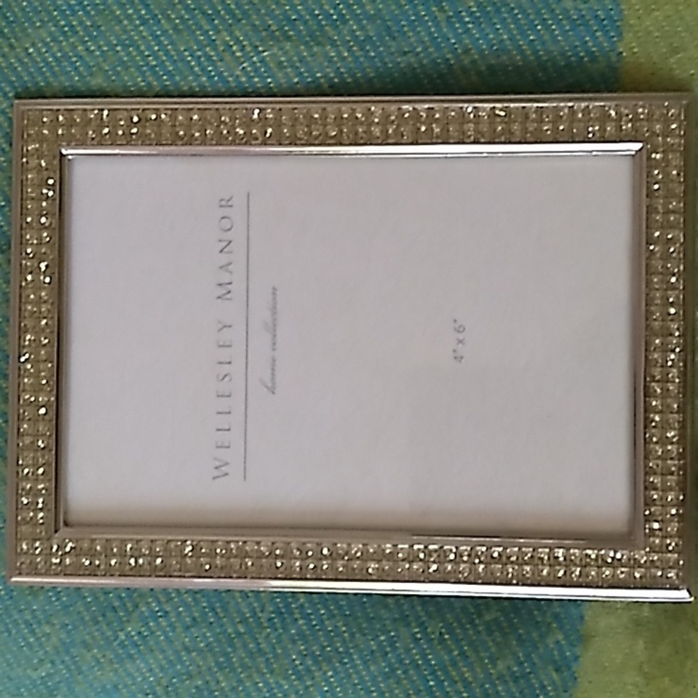 Wellesley Manor Czech Crystal Picture Frame